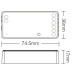 5 in 1 LED Controller (SR5) 2.4GHz ΓΙΑ ΤΑΙΝΙΑ RGB LED DC:24V -288W 12A