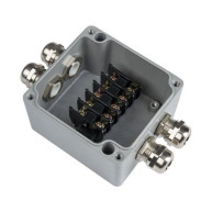 ΑΚΡΟΚΙΒΩΤΙΟ ΙΣΤΟΥ ALUMINIUM 2 IN / 2 OUT - IP67 - IK10