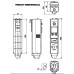 ΑΚΡΟΚΙΒΩΤΙΟ ΙΣΤΟΥ PVC SOLVENT M2 2x10A - IP54 - IK09