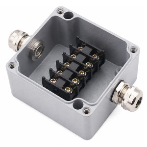 ΑΚΡΟΚΙΒΩΤΙΟ ΙΣΤΟΥ ALUMINIUM 1 IN / 1 OUT - IP67 - IK10