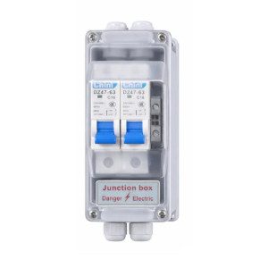 ΑΚΡΟΚΙΒΩΤΙΟ ΙΣΤΟΥ ECO PLASTIC 2x10A 2in - 2out IP65