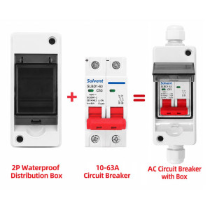 ΑΚΡΟΚΙΒΩΤΙΟ ΙΣΤΟΥ ECO PLASTIC 2x10A 1in-1out IP65