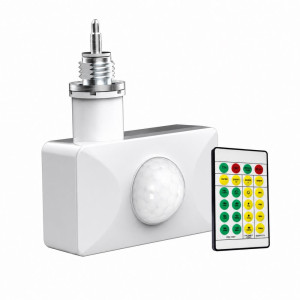 ΑΝΙΧΝΕΥΤΗΣ ΚΙΝΗΣΗΣ ΓΙΑ ΠΡΟΒΟΛΕΑ COMBI LED & REMOTE IP65 - ΛΕΥΚΟ