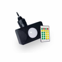 ΑΝΙΧΝΕΥΤΗΣ ΚΙΝΗΣΗΣ ΓΙΑ ΠΡΟΒΟΛΕΑ COMBI LED & REMOTE IP65 - ΜΑΥΡΟ