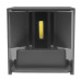 ΑΠΛΙΚΑ ΕΠΙΤΟΙΧΗ CUBOT LED 2x5W - GREY
