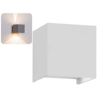 ΑΠΛΙΚΑ ΕΠΙΤΟΙΧΗ CUBOT LED 2x5W - WHITE