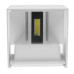 ΑΠΛΙΚΑ ΕΠΙΤΟΙΧΗ CUBOT LED 2x5W - WHITE