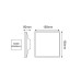 ΑΠΛΙΚΑ ΕΠΙΤΟΙΧΗ SHAPE LED SQUARE - 8W - IP54