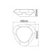 ΑΠΛΙΚΑ ΕΠΙΤΟΙΧΗ OCTAVIUS LED 7W - IP54