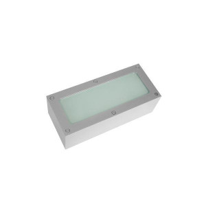 ΑΠΛΙΚΑ EΠITOIXΗ ΑΛΟΥΜΙΝΙΟΥ LINUX LED 2x4W - 3000K - IP65