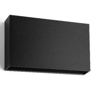 ΑΠΛΙΚΑ LED SEASIDE BRICK UP-DOWN 2x6W - 4000K - GRAFITE
