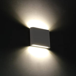 ΑΠΛΙΚΑ LED ΕΠΙΤΟΙΧΗ SOFT SMALL LED UP DOWN 2x3.5W - WHITE