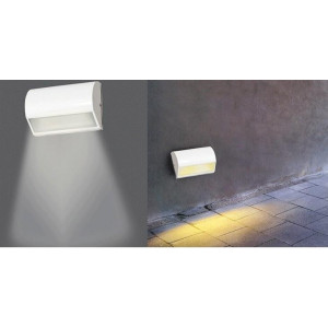 ΑΠΛΙΚΑ LED ΕΠΙΤΟΙΧΗ SNAIL LED 3X1W - WHITE