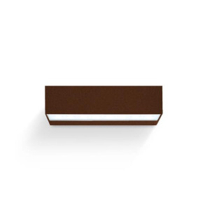 ΑΠΛΙΚΑ LED ΕΠΙΤΟΙΧΗ RECTA APPLIQUE MONO 12W 4000K CORTEN IP65 IK08