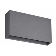 ΑΠΛΙΚΑ LED SEASIDE BRICK UP-DOWN 2x6W - 3000K - GREY
