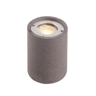 ΑΠΛΙΚΑ ΟΡΟΦΗΣ ROUND CEMENT CEILING - GU10 - ΜΑΥΡΟ