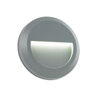ΑΠΛΙΚΑ ΤΟΙΧΟΥ LED PLASTIC FIT-2 1.5W - GREY