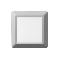 ΑΠΛΙΚΑ ΤΟΙΧΟΥ LED PLASTIC FIT-3 4W - GREY