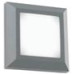 ΑΠΛΙΚΑ ΤΟΙΧΟΥ LED PLASTIC FIT-3 4W - GREY