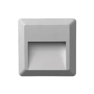 ΑΠΛΙΚΑ ΤΟΙΧΟΥ LED PLASTIC FIT-4 1.5W - GREY