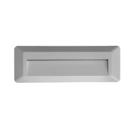 ΑΠΛΙΚΑ ΤΟΙΧΟΥ LED PLASTIC FIT-6 2W - GREY