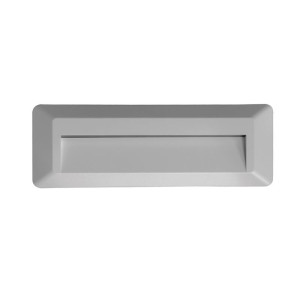 ΑΠΛΙΚΑ ΤΟΙΧΟΥ LED PLASTIC FIT-6 2W - GREY