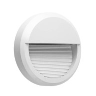 ΑΠΛΙΚΑ ΤΟΙΧΟΥ LED PLASTIC FIT-8 8W - WHITE