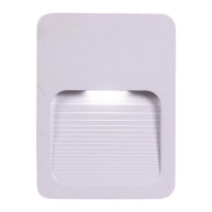 ΑΠΛΙΚΑ ΤΟΙΧΟΥ LED PLASTIC FIT-13 2W - WHITE