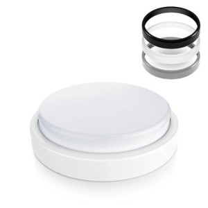 ΑΠΛΙΚΑ ΤΟΙΧΟΥ ABS LED SEASIDE ROUND 18W - 6500Κ