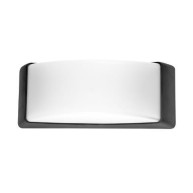ΑΠΛΙΚΑ ΤΟΙΧΟΥ PLASTIC SEASIDE 1 - MAX40W - E27 - BLACK