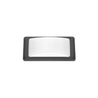 ΑΠΛΙΚΑ ΤΟΙΧΟΥ PLASTIC SEASIDE 3 - 2x7W - 2xG9 - BLACK