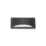 ΑΠΛΙΚΑ ΤΟΙΧΟΥ PLASTIC SEASIDE 4 - 2x7W - 2xG9 - BLACK
