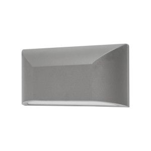 ΑΠΛΙΚΑ ΤΟΙΧΟΥ LED PLASTIC WASHER 6W - ΓΚΡΙ