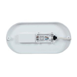 ΑΠΛΙΚΑ ΤΟΙΧΟΥ LED PLASTIC BRAND SMALL 8W - 4000K - ΛΕΥΚΟ