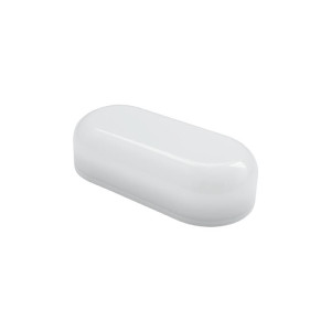 ΑΠΛΙΚΑ ΤΟΙΧΟΥ ΧΕΛΩΝΑ OVAL LED DOMO 12W - 6000K - WHITE