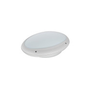 ΑΠΛΙΚΑ ΤΟΙΧΟΥ ΧΕΛΩΝΑ PLASTIC OVAL - E27 - GREY - IP65
