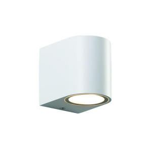 ΑΠΛΙΚΑ ΤΟΙΧΟΥ PLASTIC RONDE DOWN GU10 LED 3W - WHITE