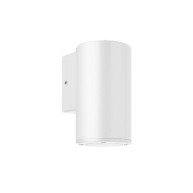 ΑΠΛΙΚΑ ΤΟΙΧΟΥ PLASTIC ROUND BIG DOWN GU10 LED 7W - WHITE
