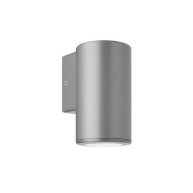 ΑΠΛΙΚΑ ΤΟΙΧΟΥ PLASTIC ROUND BIG DOWN GU10 LED 7W - GREY