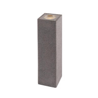 ΑΠΛΙΚΑ ΤΟΙΧΟΥ SQUARE B CEMENT UP - DOWN - GU10 - ΜΑΥΡΟ