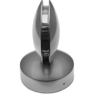 ΑΠΛΙΚΑ ΤΟΙΧΟΥ WINDOW 5° LED 8W - 3000K - SILVER