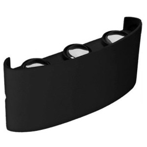 ΑΠΛΙΚΑ ΤΟΙΧΟΥ TRIPLEX UPDOWN LED 18W - BLACK
