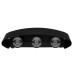 ΑΠΛΙΚΑ ΤΟΙΧΟΥ TRIPLEX UPDOWN LED 18W - BLACK