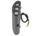 ΑΠΛΙΚΑ ΤΟΙΧΟΥ TRIPLEX UPDOWN LED 18W - GREY