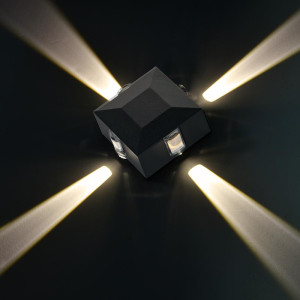 ΑΠΛΙΚΑ ΤΟΙΧΟΥ CROSS LED SQUARE 5W - IP54