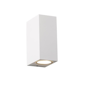 ΑΠΛΙΚΑ ΤΟΙΧΟΥ RECTA LED UP DOWN 2x4W - WHITE