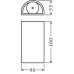 ΑΠΛΙΚΑ TOIXOY FACADE UPDOWN LED 12W - GREY