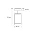 ΑΠΛΙΚΑ TOIXOY ΟΡΕΙΧΑΛΚΙΝΗ TUBO MOVE SQ 50W - GU10 - IP65