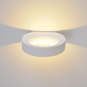ΑΠΛΙΚΑ ΤΟΙΧΟΥ ΓΥΨΙΝΗ OVAL LED 5W - 3000K - IP20