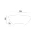 ΑΠΛΙΚΑ ΤΟΙΧΟΥ ΓΥΨΙΝΗ GYPSUM OVAL-6 40W - E27 - IP20